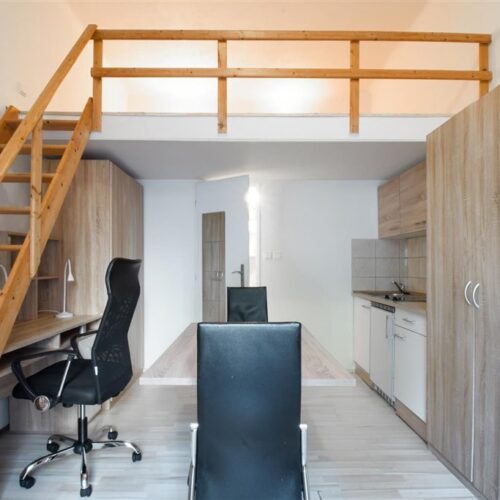 Podnájem jednotky 1+kk u Mendlova náměstí